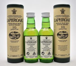 ★ミニチュアボトル LAPHROAIG ラフロイグ 10年 50ml スコッチ ウイスキーをお買取り★