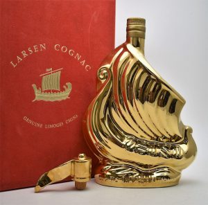 ★LARSEN ラーセン バイキングシップ 金 ゴールド 700ml ブランデーをお買取り★