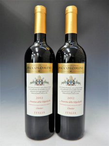 ★ CONTE OTTAVIO PICCOLOMINI コンテ・オッタヴィオ・ピッコロミニ 2012 Classico 750ml イタリア 赤ワインをお買取り★