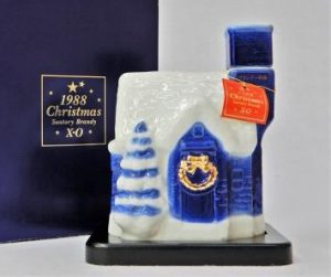 ★SUNTORY サントリー ブランデー XO 1988 クリスマスハウスボトル 陶器 700ml 40度をお買取り★