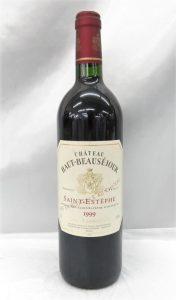 ★Chateau Haut Beausejour シャトー・オー・ボーセジュール 1999 750ml 赤ワインをお買取り★