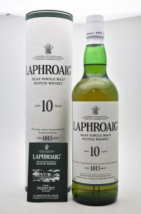 ★LAPHROAIG ラフロイグ 10年 700ml 箱付き スコッチ ウイスキーをお買取り★