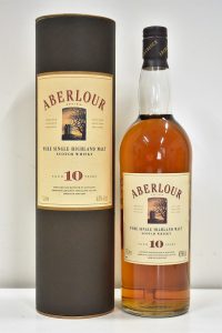 ★ABERLOUR アベラワー 10年 ピュア シングル ハイランドモルト 1000ml ウイスキーをお買取り★