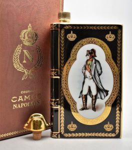 ★CAMUS NAPOLEON カミュ ナポレオン ブック 陶器 黒 700ml ブランデーをお買取り★