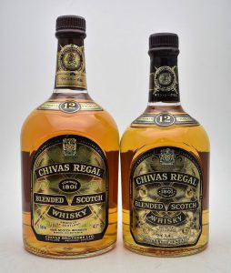 ★CHIVAS REGAL シーバスリーガル 12年 2本 1L 1000ml 750ml 43度 ウイスキーをお買取り★