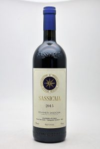 ★SASSICAIA サッシカイア 2015 750ml 14度 イタリア 赤ワインをお買取り★