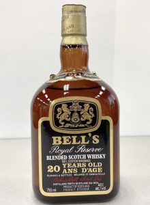 ★BELL’S ベルズ 20年 ロイヤルリザーブ 750ml 陶器ボトル スコッチ ウイスキーをお買取り★