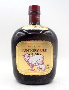 ★SUNTORY サントリー ウイスキー オールド 干支ラベル 未歳 ひつじ 750mlをお買取り★