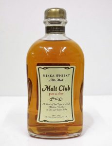 ★NIKKA ニッカ ウイスキー WHISKY Malt Club モルトクラブ 700ml ウイスキーをお買取り★