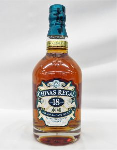 ★CHIVAS REGAL シーバスリーガル 18年 水楢 ミズナラ 700ml ウイスキーをお買取り★