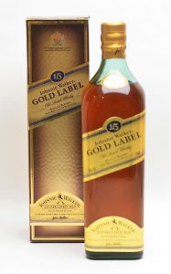 ★JOHNNIE WALKER ジョニーウォーカー15年 GOLD LABEL ゴールドラベル 750mlウイスキーをお買取り★