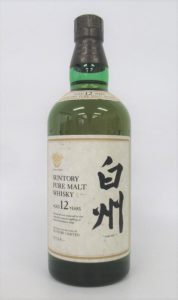 ★SUNTORY サントリー ウイスキー 白州 12年 ピュアモルト 750mlをお買取り★