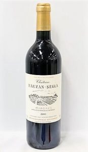 ★CHATEAU RAUZAN-SEGLA シャトー・ローザン・セグラ 2000 750ml フランス 赤ワインをお買取り★