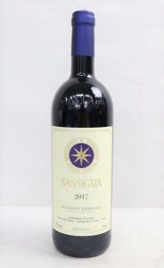 ★SASSICAIA サッシカイア 2017 750ml 14度 赤ワインをお買取り★