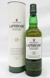 ★LAPHROAIG ラフロイグ 18年 700ml シングルモルト ウイスキーをお買取り★