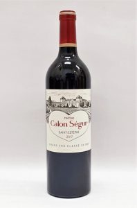 ★CHATEAU Calon Segur シャトー・カロン・セギュール 2017 750ml 13度 赤ワインをお買取り★