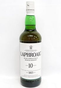 ★LAPHROAIG ラフロイグ 10年 750ml 43度 スコッチ ウイスキーをお買取り★