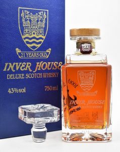 ★INVER HOUSE インバーハウス 21年 100周年記念ボトル 750ml 43度 スコッチ ウイスキーをお買取り★