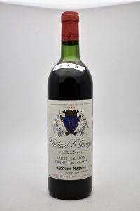 ★CHATEAU Saint Georges シャトー サン ジョルジュ コート パヴィ 1982 750ml 赤ワインをお買取り★