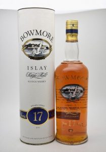 ★BOWMORE ボウモア 17年 ISLAY アイラ シングルモルト カモメラベル 750ml 43度 スコッチ ウイスキーをお買取り★