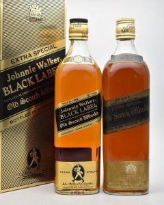 ★Johnnie Walker ジョニー ウォーカー 2本 黒 ブラックラベル エクストラスペシャル 750m 43度 スコッチ ウイスキーをお買取り★