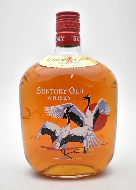 ★SUNTORY サントリー オールド  鶴 寿 ウイスキー 特級 700mlをお買取り★