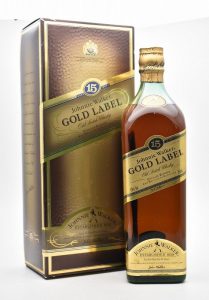 ★Johnnie Walker ジョニーウォーカー 15年 GOLD LABEL ゴールドラベル 750ml 43度 スコッチ ウイスキーをお買取り★